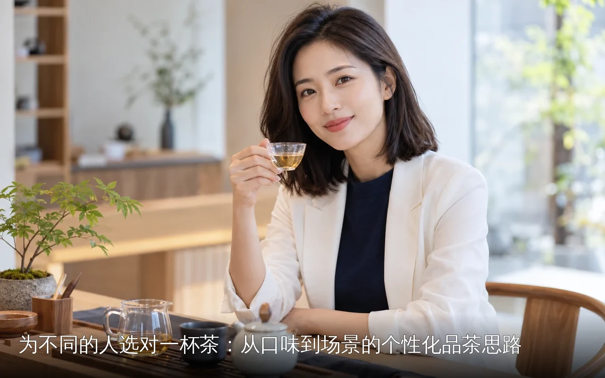 为不同的人选对一杯茶：从口味到场景的个性化品茶思路